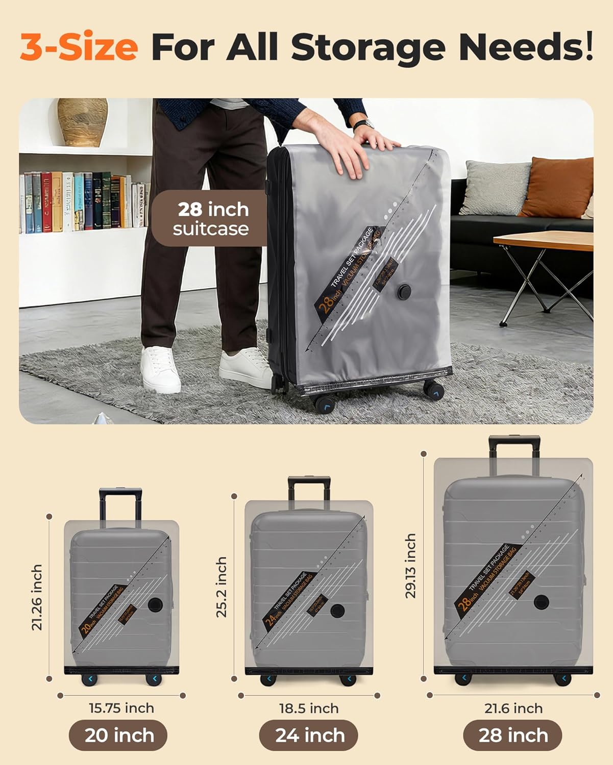 Smart Space Saver Travel Set