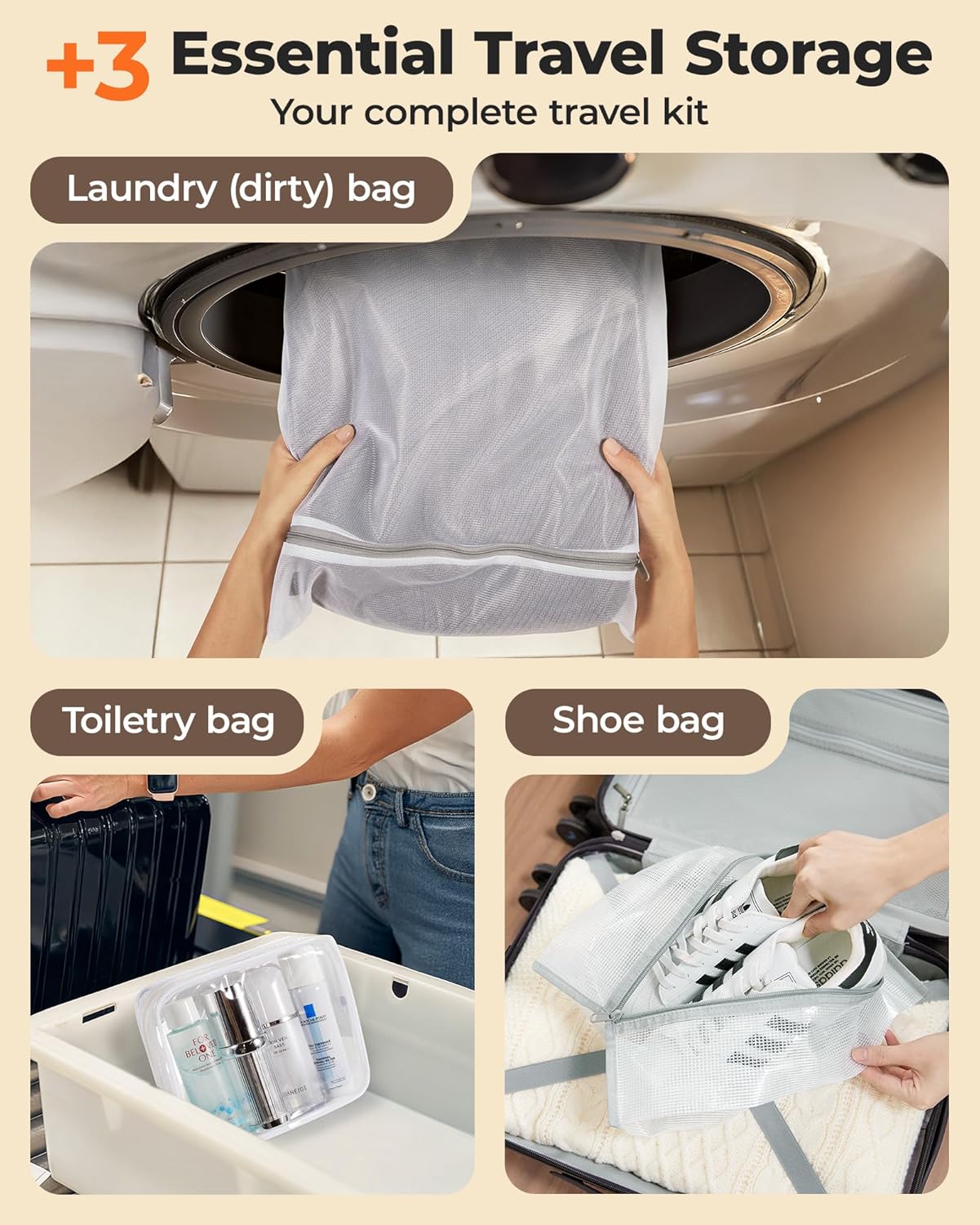 Smart Space Saver Travel Set
